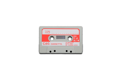 Audio Cassette Tape or Micro Cassette