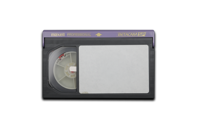 High-quality digitization of 3/4 U-matic and Betacam professional tapes