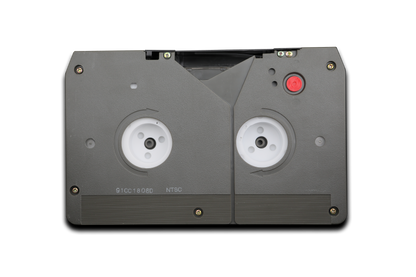 Beta Betacam tape ready for digital transfer at Digital Works Canada